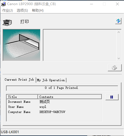 电脑打印-佳能LBP系列本地打印安装